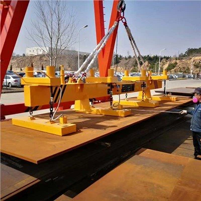 جرثقیل دروازه ای لاستیک الکتریکی بزرگ 15 تنی با پرتو معلق الکترومغناطیسی